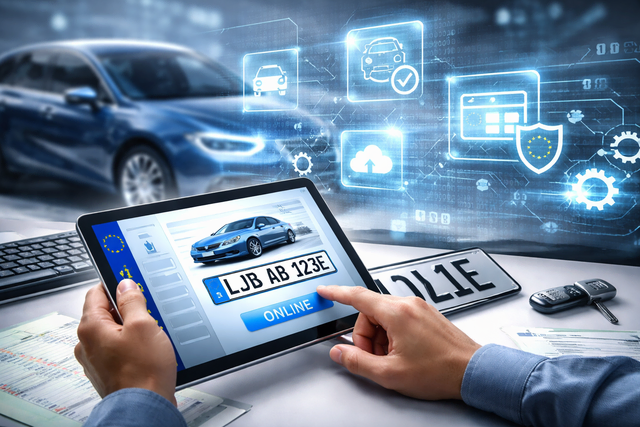 Digitalisierung in der Kfz-Zulassungsstelle (Symbolbild - erstellt mit KI) | Foto: Heike Schwitalla