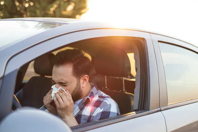 Pollenflug im Auto und sichere Fahrt trotz Allergiesymptomen. | Foto: ADAC Hessen-Thüringen e.V.