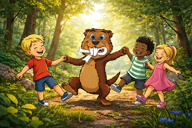 Das Vereinsmaskottchen (bearbeitet mit KI) | Foto: Murmeltier e.V.