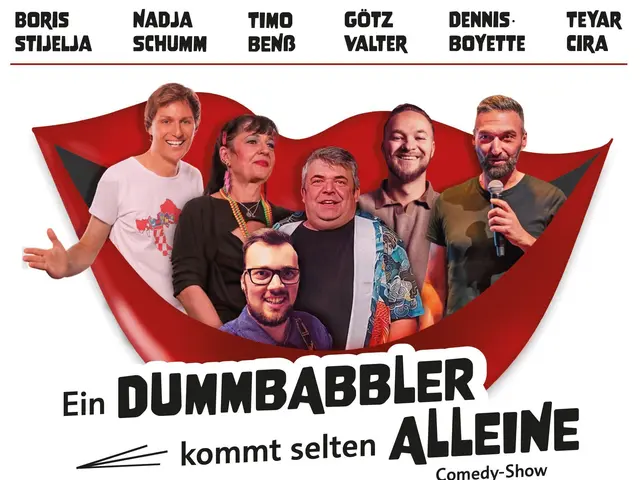 Boulevardtheater Deidesheim gastiert mit dem Programm "Ein Dummbabbler kommt selten alleine" | Foto: Dr. Michael Werner / Boulevardtheater Deidesheim