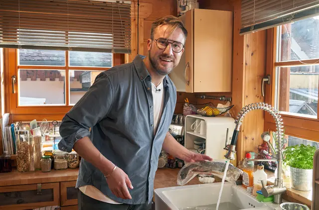 Sören Anders in „Hausnummer Lecker“. | Foto: SWR - Südwestrundfunk