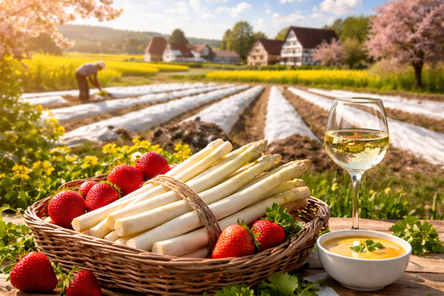 Spargel erleben in der Südpfalz (Symbolfoto erstellt mit KI) | Foto: Heike Schwitalla