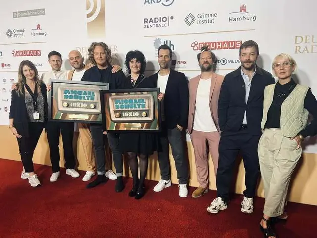 Award-Verleihung für Michael Schulte beim Deutschen Radiopreis | Foto: Universal/gratis