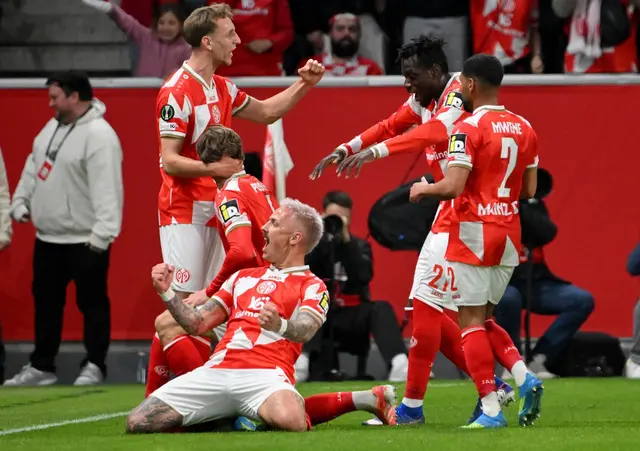 Der FSV Mainz 05 bejubelte in der ersten Hälfte zwei Traumtore. | Foto: Torsten Silz/dpa