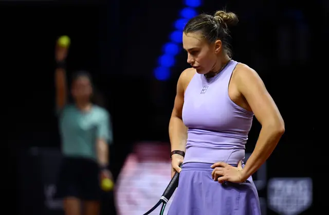 Wieder kein Titel in Stuttgart: Aryna Sabalenka sagte ihre Teilnahme ab. (Archivbild) | Foto: Marijan Murat/dpa