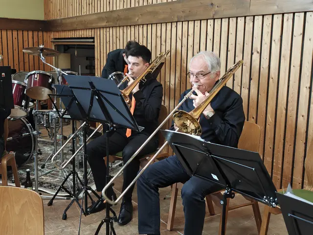 2/3 der Swingin´ Trombones | Foto: Sabine Nauland-Bundus