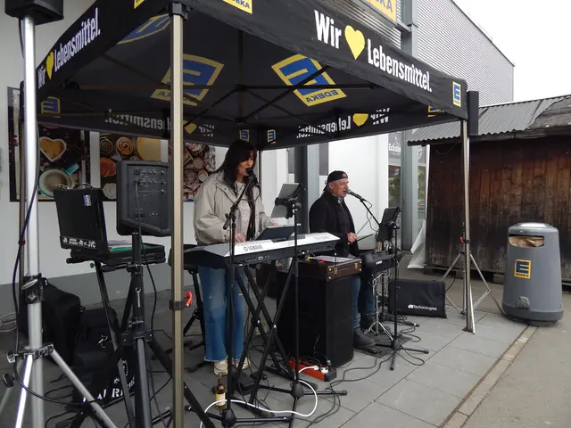 Stimmung vor Edeka Eckstein | Foto: Anja Stemler