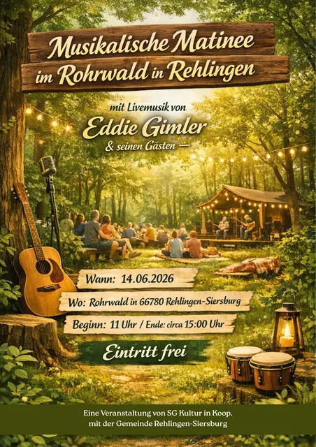 Musikalische Matinee im Rohrwald un Rehlingen | Foto: Lorena Rues