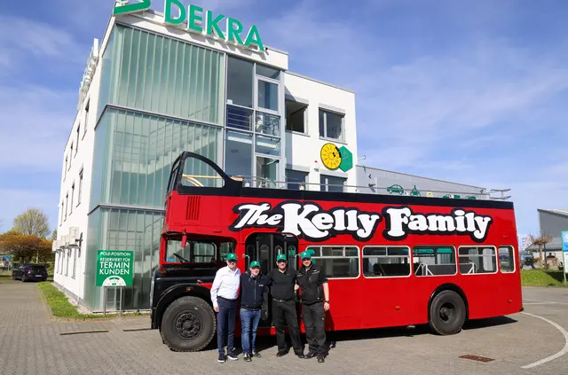 Kelly Family-Doppeldecker-Bus | Foto: DEKRA SE