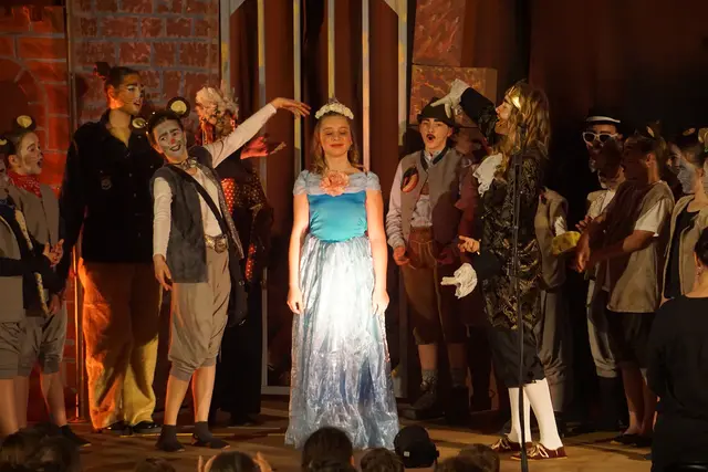 Die Chöre bei ihrem letzten Musical „Max und die Käsebande“ | Foto: Kantorat Speyer