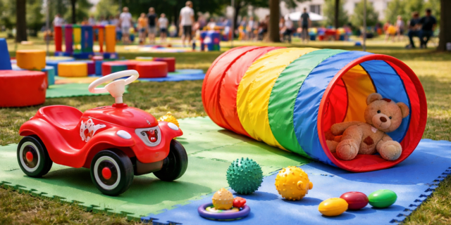 Der Baby-Bewegungsanhänger ist ein Angebot des Netzwerks „Frühe Hilfen“ im Landkreis Germersheim und richtet sich gezielt an Familien mit kleinen Kindern, die wohnortnah Unterstützung, Austausch und gemeinsame Aktivität suchen. (Symbolfoto - erstellt mit KI) | Foto: Heike Schwitalla