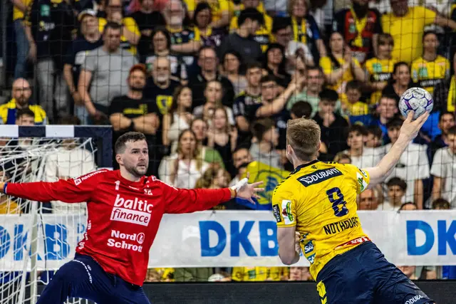 Tim Nothdurft beim Sieben Meter  | Foto: Wolfgang Neuberth