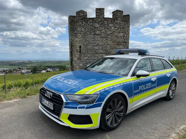 Auf der L 454 kam eine 19-jährige Autofahrerin von der Fahrbahn ab und landete im Graben. Sie erlitt leichte Verletzungen und wurde ins Krankenhaus gebracht. | Foto: Polizeidirektion Neustadt/Weinstraße