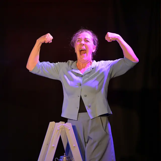 Astrid Sacher in "#Faust #Gretchen" | Foto: Peter Hahn