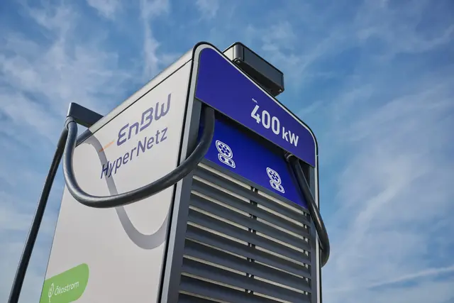 EnBW Schnellladestation mit 400 kW Ladeleistung | Foto: EnBW Energie Baden-Württemberg AG