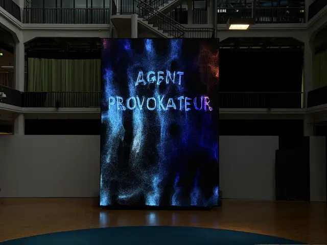 Daniel Heiss, Marc Schütze, Agent Provokateur, 2026
© ZKM | Zentrum für Kunst und Medien Karlsruhe, Foto: Saskia Hahn | Foto: Daniel Heiss, Marc Schütze, Agent Provokateur, 2026 © ZKM | Zentrum für Kunst und Medien Karlsruhe, Foto: Saskia Hahn