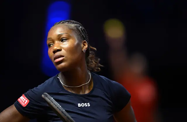Aus in Runde eins: Noma Noha Akugue. | Foto: Marijan Murat/dpa