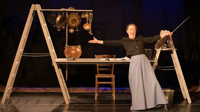 Astrid Sacher in "#Faust #Gretchen" | Foto: Peter Hahn