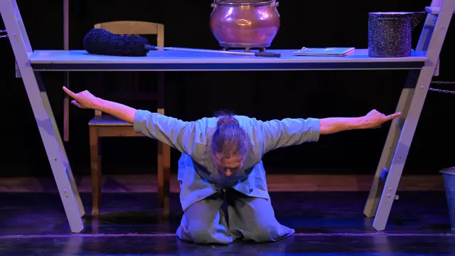Astrid Sacher in "#Faust #Gretchen" | Foto: Peter Hahn