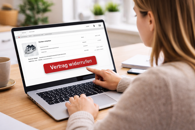 Online-Shopping und Online-Vertragsabschlüsse werden bald verbraucherfreundlicher (Bild erstellt mit KI) | Foto: Heike Schwitalla