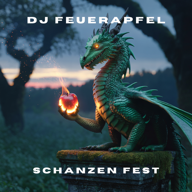 DJ Feuerapfel hat mit seinem Drachenlord Song "Schanzen Fest" einen Sensationshit in den deutschen Charts gelandet. Und das mit einem Hardstyle Song. | Foto: DJ Feuerapfel/Niklas Steiner