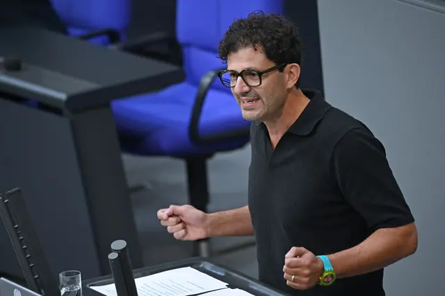 Der Bundestagsabgeordnete Luigi Pantisano möchte Linken-Vorsitzender werden. (Archivbild) | Foto: Helena Dolderer/dpa