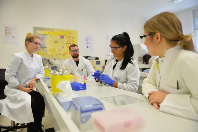 Auszubildenden zur/zum Medizinischen Technologe/in Fachrichtung Radiologie und Labor  | Foto: Klinikum Ludwigshafen