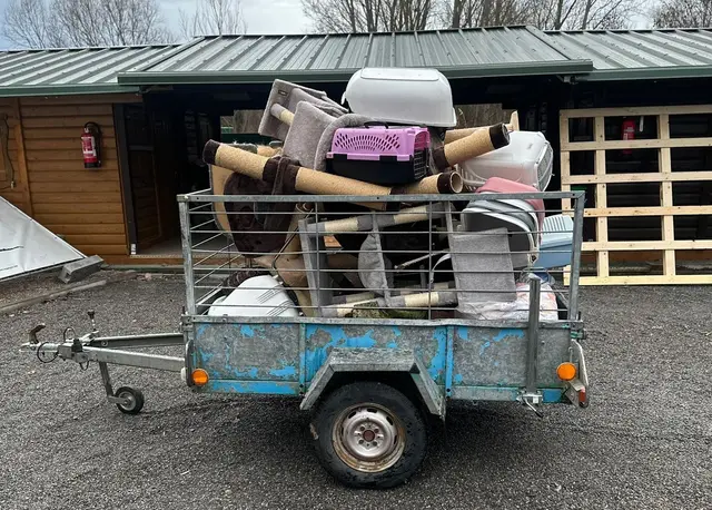 Der bisherige Anhänger muss dringend ersetzt werden. | Foto: Tierschutzverein Speyer und Umgebung e.V.