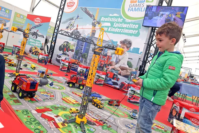 Die Halle "Games for Families" ist besonders bei den Kids äußerst begehrt. Dort kann man eine große Auswahl an Spielen testen.  | Foto: MAG Mannheimer Ausstellungs-GmbH