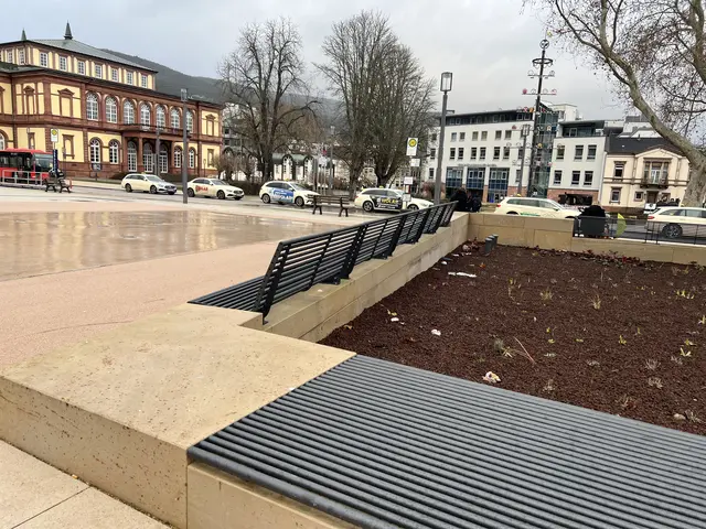 Bahnhofsvorplatz: Moderne Wasseranlage sorgt für Abkühlung | Foto: Laura Lüttmann