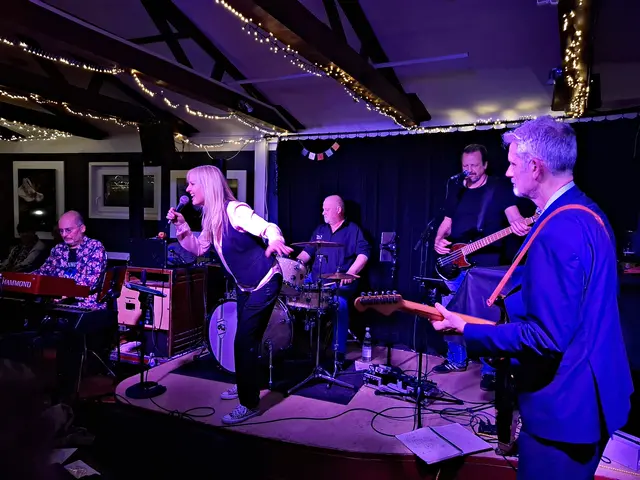 Die ElVille Blues Band mit Sängerin Sandie Wollasch | Foto: Brigitte Melder