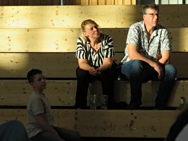 Familie Haupt schaute von der Tribüne aus zu | Foto: Brigitte Melder