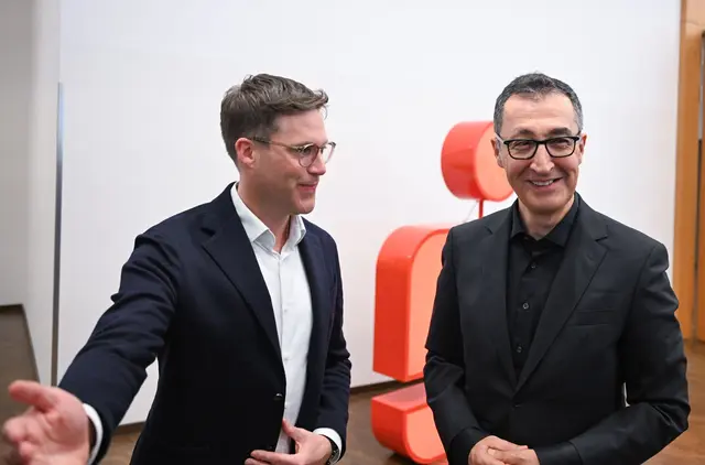 Erst Kontrahenten, nun Partner. | Foto: Bernd Weißbrod/dpa