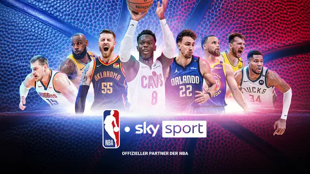 NBA Playoffs 2026 auf Sky Sport. | Foto: Sky Deutschland