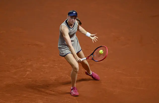 Jelena Rybakina steht wie 2024 in Stuttgart im Endspiel. | Foto: Marijan Murat/dpa