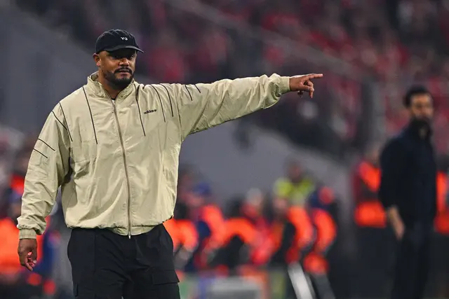 Vincent Kompany will auch bei einer Meisterentscheidung am Sonntagabend nur verhalten feiern. | Foto: Tom Weller/dpa