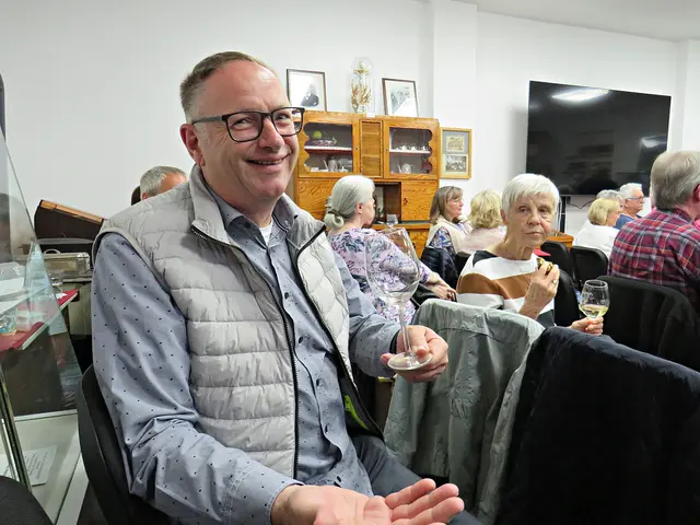 Sehr sympathischer Bürgermeister Walter Schmitt | Foto: Brigitte Melder