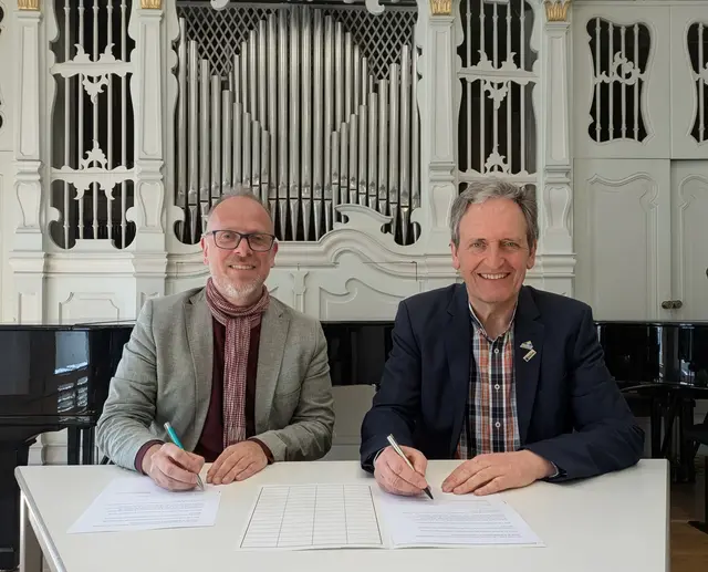 Die Musikschule Mannheim und die Gemeinde Brühl verlängern ihre Zusammenarbeit. Kinder und Jugendliche profitieren weiterhin von einem vielfältigen Musikangebot direkt vor Ort. | Foto: Stadt Mannheim