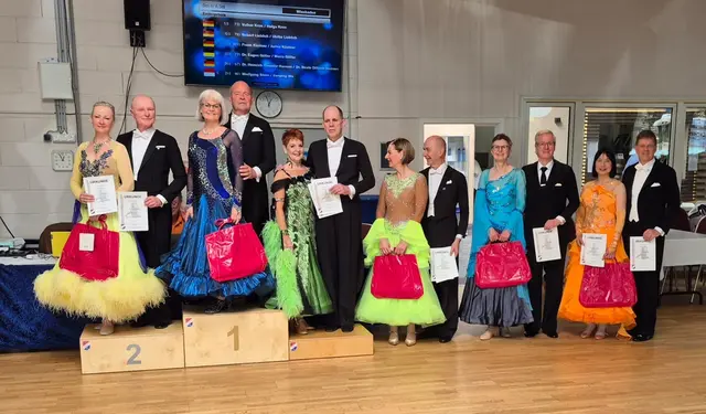 Turniertanz in Wiesbaden - Beate und Theo Hannen fünter im Finale | Foto: Hannen