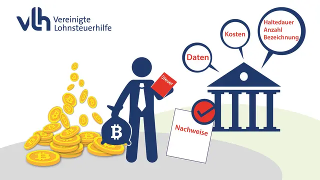 Steuerregeln für Kryptowerte im Privatvermögen und neue Meldepflichten ab 2026. | Foto: VLH