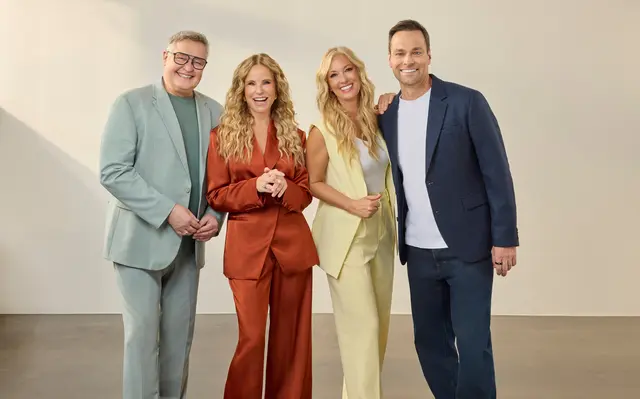 Punkt 12: Bernd Fuchs, Katja Burkard, Angela Finger-Erben, Daniel Fischer (v.l) | Foto: RTL Television GmbH, Foto: Boris Breuer