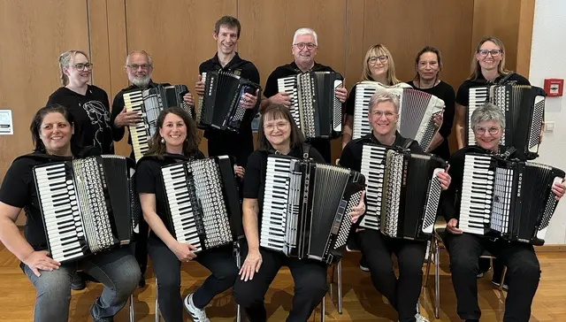 Akkordeon-Ensembles der Kreismusikschule Südliche Weinstraße | Foto: Thomas Eschbacher