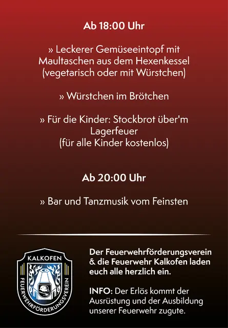 Foto: @Feuerwehrförderungsverein Kalkofen e.V.