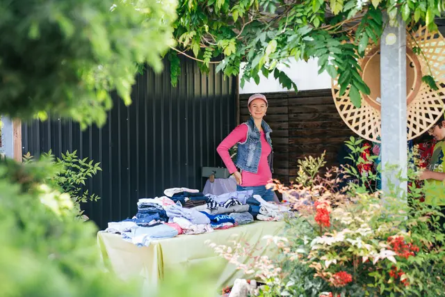 Gartenflohmarkt Centro Verde Mannheim | Foto: Marina Terechov