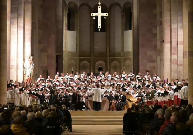Konzert der Dommusik Speyer im Speyerer Dom (Aufnahme vom festlichen Adventskonzert „Magnificat“ im Dezember 2025)  | Foto: Dommusik Speyer/Klaus Landry