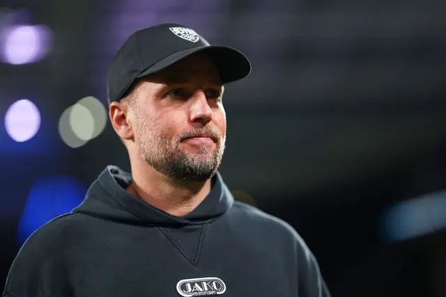 Über VfB-Trainer Sebastian Hoeneß soll einem Medienbericht zufolge bei Real Madrid gesprochen werden. | Foto: Luis Vieira/AP/dpa