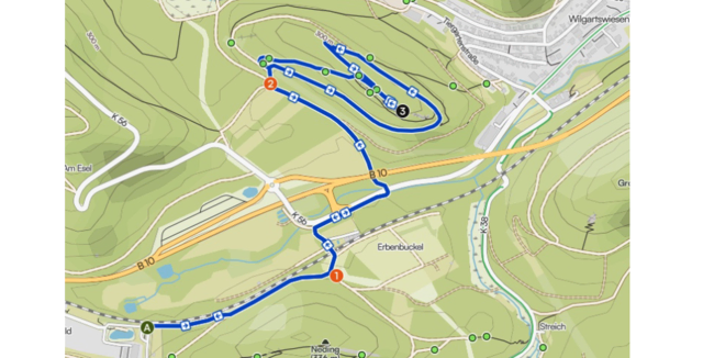 Exkursion Falkenburg Karte | Foto: BUND, BIQ