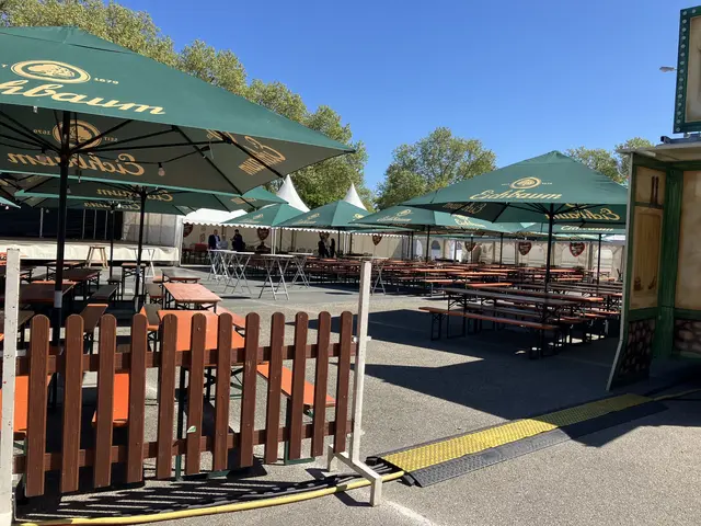 Noch ist der Biergarten der Kübler &amp; Schüßler Gastro GmbH verweist | Foto: Sarah Isele