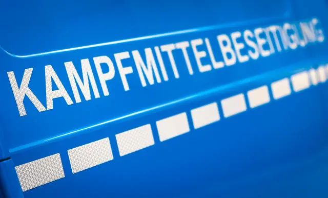 Die Einsatzkräfte sprengten die Granate problemlos. (Symbolbild) | Foto: Moritz Frankenberg/dpa