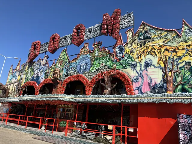 Das Geisterhaus mit dem Namen "Doom" lockt die besonders mutigen Gäste der Maimess Mannheim | Foto: Sarah Isele